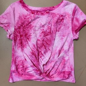 Born Primitive Cropped Twisted-Front Tee